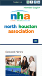 Mobile Screenshot of north-houston.com